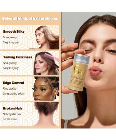 EFLY Hair Wax Stick - Non-Greasy Styling Pomade for Flyaways Edge Control & Wigs (Pack of 6 0.45 oz) - Perfect for Frizz Control & Smooth Styling - Buy Online on SooperMarket.com