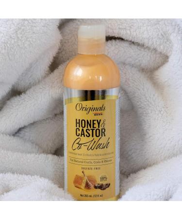Africa's Best Originals Castor Hair Co-Wash for Natural Curls & Waves - Sulfate-Free Honey 12 Fl Oz | International Shipping - Buy Online on SooperMarket.com