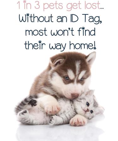 NC State Wolfpack 2-Sided Dog & Cat Tag - Personalized Bone Red Pet ID | Officially Licensed - Buy Online on SooperMarket.com