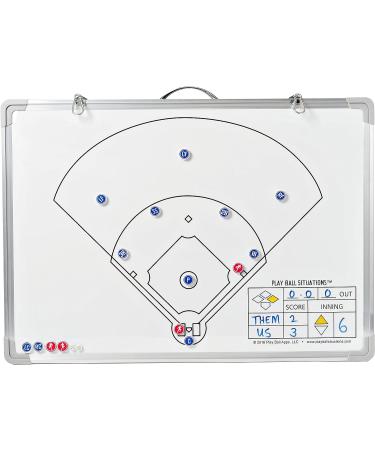 Baseball Magnets Coaches Board - Play Ball Situations Extra - Buy Online on SooperMarket.com