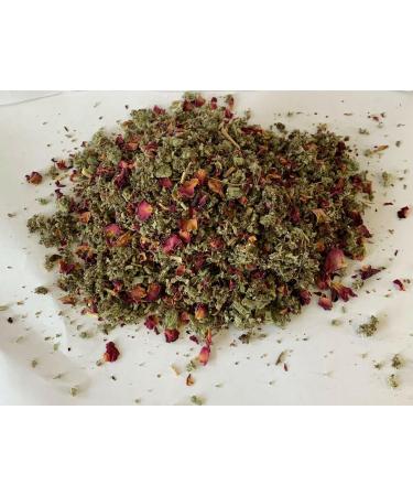 Marshmallow Raspberry Leaf & Rose Petal Tea (50g)