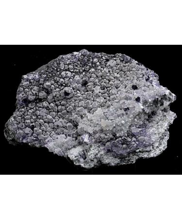 1108g Natural Blue Purple Fluorite Quartz Specimen Full of Texture