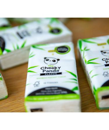 Cheeky Panda Bamboo Handkerchiefs - 96 Eco-Friendly Hypoallergenic & Super Soft Pack - Buy Online on SooperMarket.com