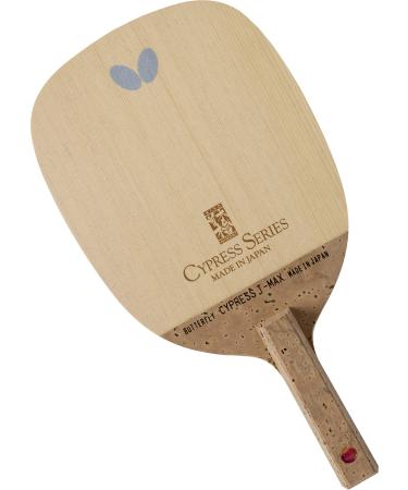 Butterfly The Cypress T-Max S Blade Table Tennis Blade | Japanese Style Penhold Blade | The Cypress T-Max S Blade | Professional Table Tennis Blade | Japanese Style Handle Type | Made in Japan