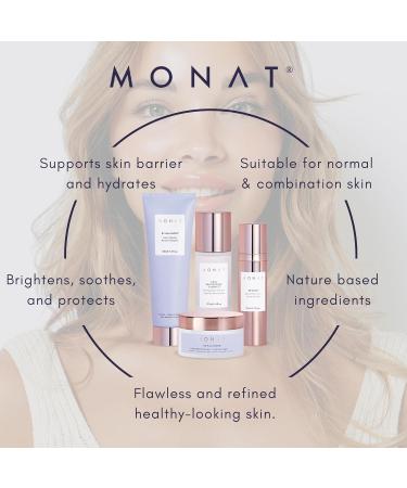 Monat BE BALANCED System for Normal & Combination Skin - Brighten & Renew with Foamy Cleanser Revitalizing Essence Age Control Nectar & Lightweight Moisturizer - Shop Internationally - Buy Online on SooperMarket.com
