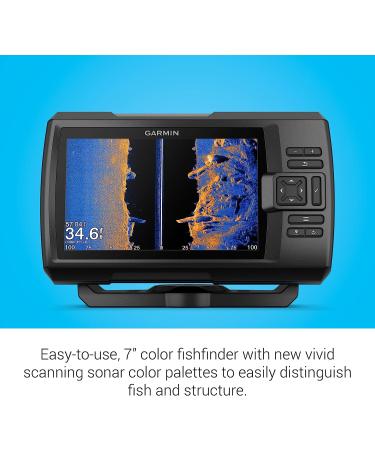 Garmin Striker Vivid 7sv 7-Inch Color Fishfinder with Vivid Scanning Sonar - 010-02553-00 - Buy Online on SooperMarket.com