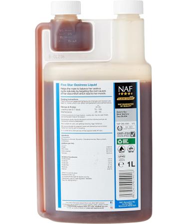 NAF Five Star Oestress Liquid 1L 1 l (Pack of 1) - Buy Online on SooperMarket.com