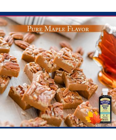 Happy Home Imitation Maple Flavoring 7 oz | Non-Alcoholic & Certified Kosher - Buy Online on SooperMarket.com
