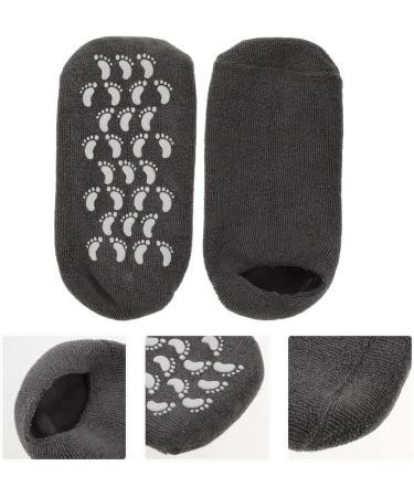 Lurrose Women's Moisturizing Gel Spa Socks | Heal Dry Cracked Skin & Calluses | Soft Foot Care Solution - Buy Online on SooperMarket.com