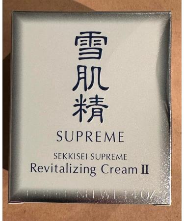 SEKKISEI Supreme Revitalizing Cream II N - Rich Night Moisturizer 1.3 oz | Shop Internationally - Buy Online on SooperMarket.com