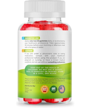 Alapor Healthy Keto Gummies - ACV Keto Gummy Bears Dietary Supplement 30 Days Supply - Buy Online on SooperMarket.com