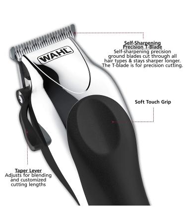Wahl Deluxe Chrome Pro Hair & Beard Clipping Kit - Model 79524-5201M - Buy Online on SooperMarket.com