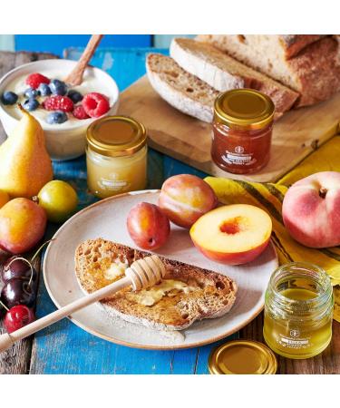 London Honey Co. British Honey Trio Gift Set - 100g x 3 | Pure, Raw & Unpasteurised | Natural Single Origin Honey - Buy Online on SooperMarket.com