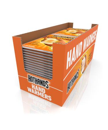 HotHands Hand Warmers - Long Lasting Safe Natural Odorless Air Activated Warmers - Up to 10 Hours of Heat - 40 Pair