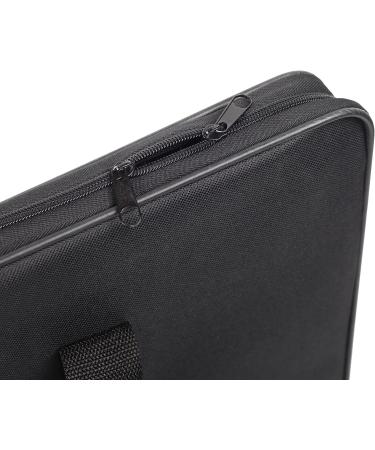 Jjring 23x17 Art Portfolio Case: Wire Framed Nylon Tote Bag for Artworks, Posters, Drawings - Black - Buy Online on SooperMarket.com