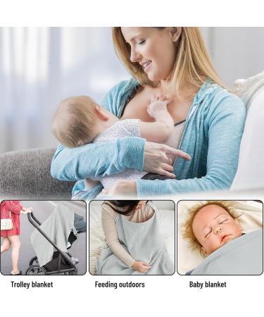 Shop Taozoey Breastfeeding Towel - Soft Breathable 100% Cotton Cloth for On-the-Go Moms | Perfect Musselin Nursing Cover - Buy Online on SooperMarket.com