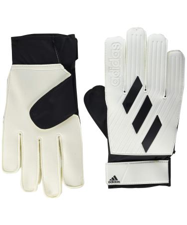 adidas Unisex-Child Tiro Club Goalkeeper Gloves unisex-adult White/Black 12