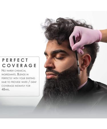 Level 3 Temporary Beard Color for Black Hair Beards | Easy Application, No Mixing | Natural-Looking Black Dye for Full Beard - Buy Online on SooperMarket.com