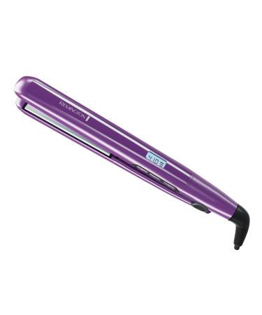 Remington 1 Flat Iron with Anti-Static Technology and Digital Controls Purple S5500