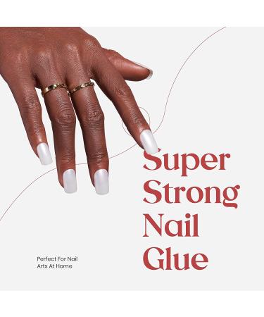 Beetles Nail Glue (0.07oz) 20pcs - Professional Quick Dry Adhesive for Acrylic, Press On, and Fake Nails - Buy Online on SooperMarket.com