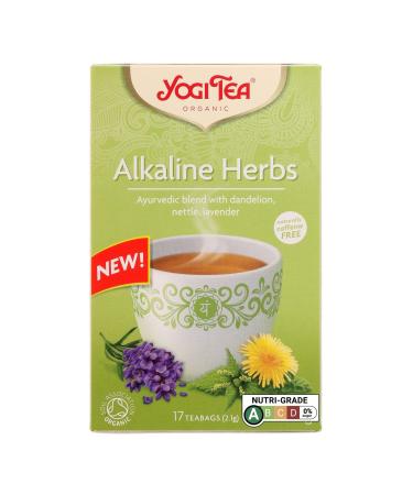 Yogi Tea Organic Alkaline Herbs - 17 Teabags