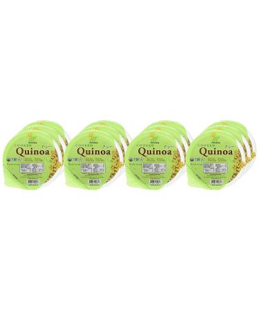 Minsley Cooked Organic Quinoa 4.2oz - Pack of 12 | Ready-to-Eat Quinoa for Easy Meals - Buy Online on SooperMarket.com
