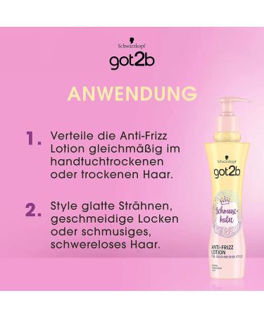 Got2b Cuddly Cat Anti-Frizz Lotion 200ml - Smooth Styling & Silk-Soft Hair Formula - Buy Online on SooperMarket.com