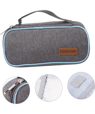 Healeved Portable Cooler 1pc Insulin Cooler Box Cooler Bag Ice Bag Portable Bag Cloth Blue Portable Protective Case Cooler Box Insulin Pen Cooler Blue 21X4.5X10cm - Buy Online on SooperMarket.com