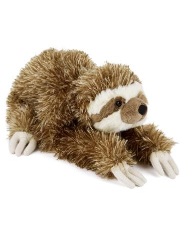 Zappi Co Plush Children's Stuffed Soft Cuddly Plush Toy-Part of Safari Animals Collection Perfect for Kids (25cm Depth)(Sloth) Sleepy Sloth