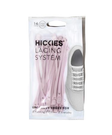 HICKIES Elastic Tie-Free Shoelaces (2.0 New) Chalk Lilac