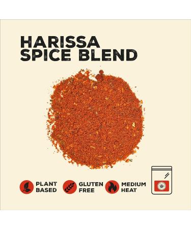 Nature Kitchen Moroccan Harissa Spice Blend 500g - Gluten-Free and Vegan Cooking Seasoning for Marinades, Sauces, Baking or Grilling - Buy Online on SooperMarket.com
