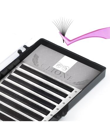 CLIONE PRIME 0.03 D Curl Eyelash Extensions 8-15mm Mixed Length - Mega Volume & Classic Lashes - Professional Pesta Pelo a Pelo - Buy Online on SooperMarket.com