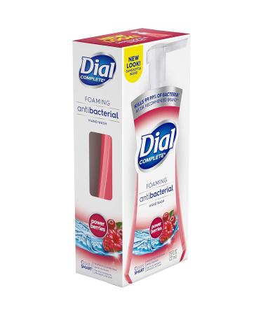Dial Antibacterial Foaming Hand Wash Power Berries 7.5 oz - Pack of 8 - Buy Online on SooperMarket.com