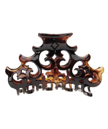 France Luxe Belle Large Victorian Jaw - Tortoise