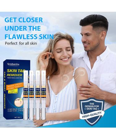 Extra Strength Skin Tag Remover | Wart Removal | Tag Dries and Falls Away | Natural Ingredients | All Skin Types - Buy Online on SooperMarket.com