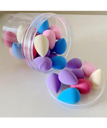 Mini Makeup Sponge Blender Set - 30 pcs for Foundation, Powder, Concealer, Eye Shadow, Highlight, and Contour - Buy Online on SooperMarket.com