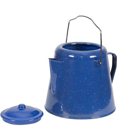 Stansport 20 Cup Blue Coffee Pot - Durable Camping Gear for Outdoor Adventures - Buy Online on SooperMarket.com
