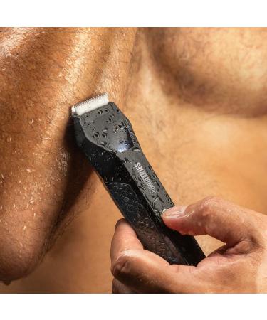 Tooletries The Shearer - Electric Groin & Body Hair Trimmer | Waterproof USB-C Rechargeable Men's Hygiene Shaver with Replaceable Ceramic Blade Heads - Buy Online on SooperMarket.com