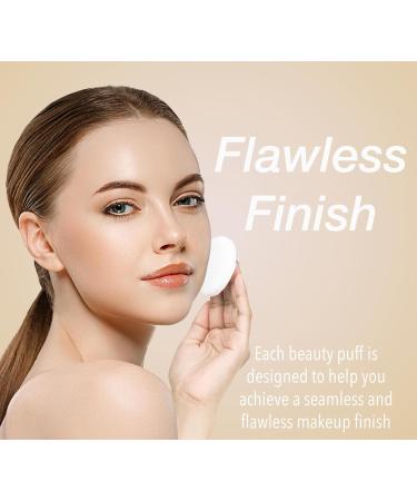 Expressions 8pc Beauty Buffs Set - Round Makeup Blenders for Flawless Finish | Professional Cosmetic Sponges & Applicators | International Shipping Available - Buy Online on SooperMarket.com