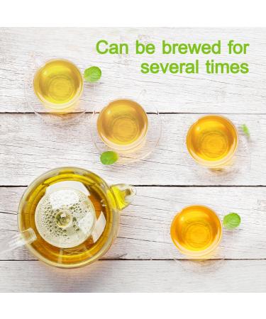 MQUPIN Jasmine Dragon Pearls Tea Bags - 150g/5.29oz (50 Bags, 3g Each) Pure Natural Jasmine Green Tea Balls - No Additives - Buy Online on SooperMarket.com