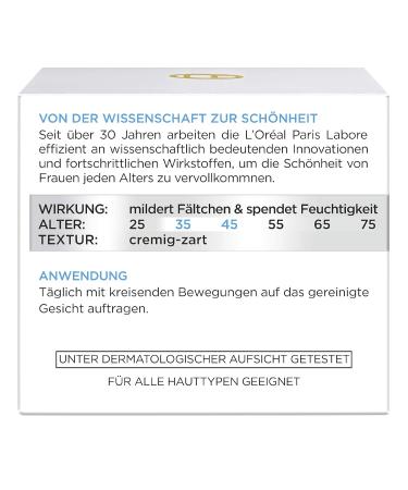 L'Or al Paris Anti-Aging Moisturizer with Collagen | 24h Hydration & Wrinkle Reduction | 50ml (Pack of 2) - Buy Online on SooperMarket.com