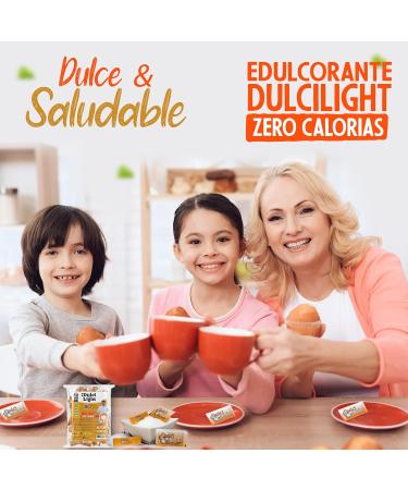 Dulci Light Sucralose Sweetener - 100g Zero Calorie Sweetener 100 Packets | Natural Sugar Substitute for Drinks & Food - Buy Online on SooperMarket.com