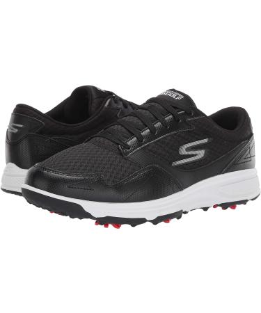 Skechers Men's Torque Sport Fairway Golf Shoe 11 Black/White - Relaxed Fit with Spikes - Buy Online on SooperMarket.com
