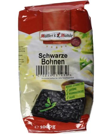 M ller s M hle Black Beans (1 x 1 kg)