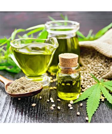 Organic Hemp Seed Oil 250ml - Cold-Pressed, Extra Premium Quality | Rich in Omegas | Perfect for Dips & Salads | Non-GMO & Vegan - Essences Bulgaria - Buy Online on SooperMarket.com