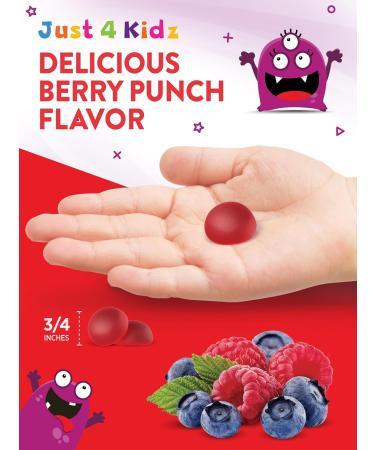 Nature's Truth Kids Multivitamin Gummies with Probiotics 60 Count Berry Punch Flavor | Vegetarian Non-GMO Gluten Free Supplement for Children's Health - Buy Online on SooperMarket.com