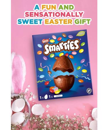 Smarties Milk Chocolate Large Easter Egg 188g - Buy Online on SooperMarket.com