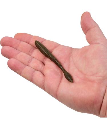 Berkley PowerBait MaxScent Flat Worm Green Pumpkin 4 1/4 - Fishing Soft Bait - Buy Online on SooperMarket.com