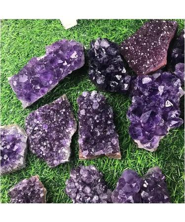 Amethyst Rough Stone 30-60g Uruguay Amethyst Cluster cave Pieces of Original Stone specimens Placed - Buy Online on SooperMarket.com