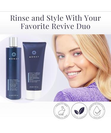 MONAT Renew Duo - Hydrating Shampoo & Conditioner Set for All Hair Types | Silicone-Free Infused with Rejuveniqe Oil | International Shipping Available - Buy Online on SooperMarket.com